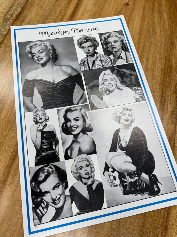 Marilyn Monroe First Edition Premium Original Movie Cards/Posters - 14 x 22