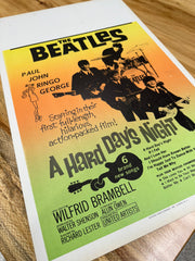 The Beatles First Edition Premium Original Movie Cards/Posters - 14 x 22