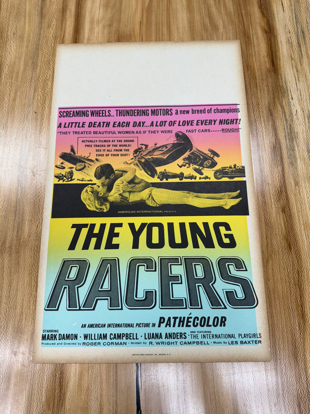 The Young Racers First Edition Standard Original Movie Cards/Posters - 14 x 22