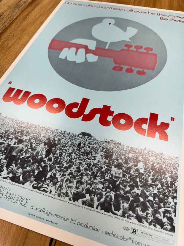 Woodstock Second EditionOriginal Movie Cards/Posters - 14 x 22