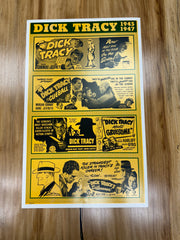 Dick Tracy Second Edition Standard Original Movie Cards/Posters - 14 x 22