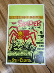 The Spider Second Edition Standard Original Movie Cards/Posters - 14 x 22